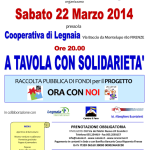 A tavola con solidarietà